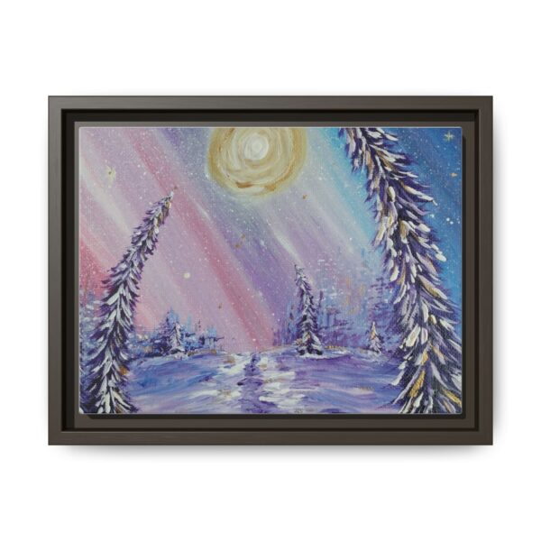 Winter Wonderland Matte Canvas, Framed (Multi-color) - Image 9