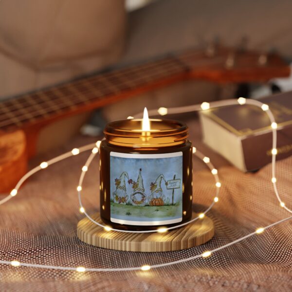 Gnomes Happy Fall Soy Candle