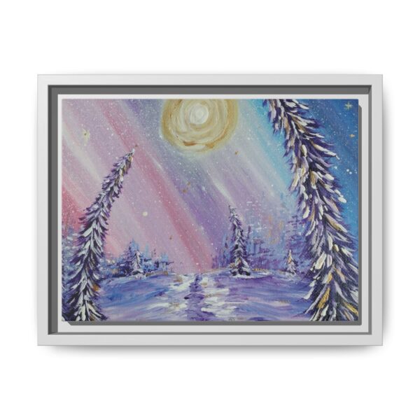 Winter Wonderland Matte Canvas, Framed (Multi-color) - Image 13