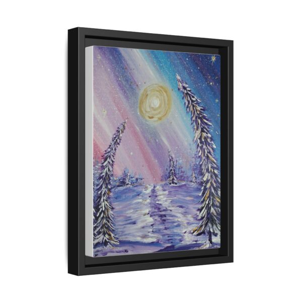 Winter Wonderland Matte Canvas, Framed (Multi-color) - Image 2