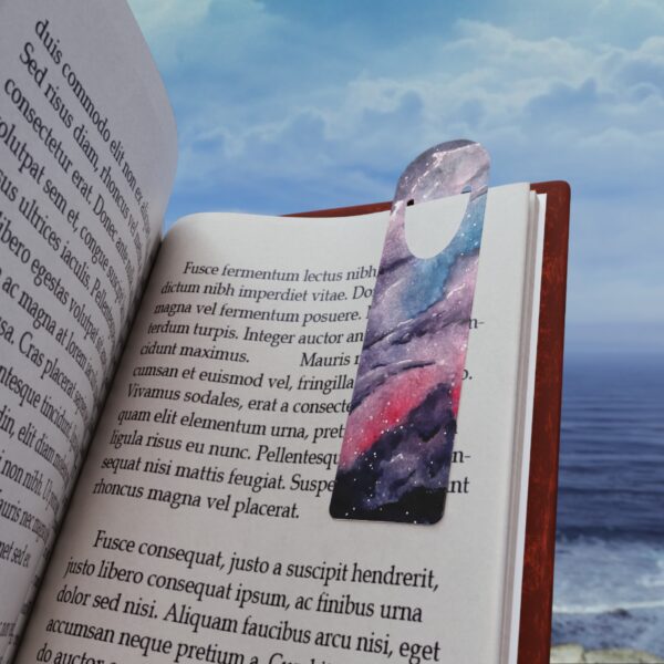 Bookmark Galaxy Watercolor Print - Image 4