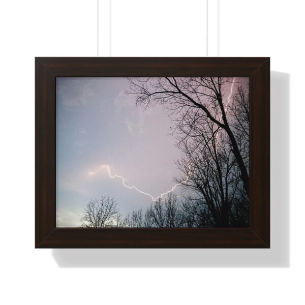 Poster Print - Storm Lightning Photograph by Connie Fritz - Image 4