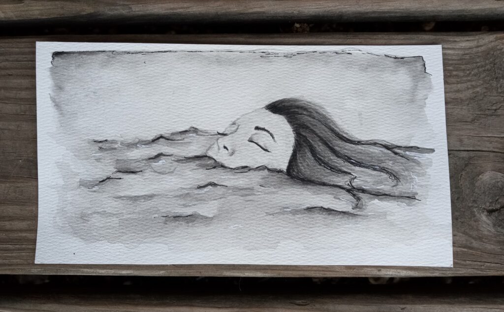 Woman in the water