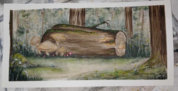 Mushroom Log