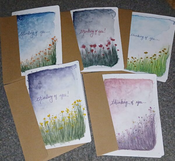 Thinking of You 5 pc Card Set